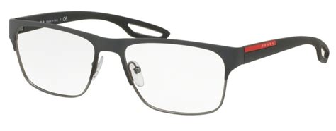 prada sport ps 52gv|Prada Sport PS 52GV Eyeglasses UR51O1 Blue/ Steel Rubber .